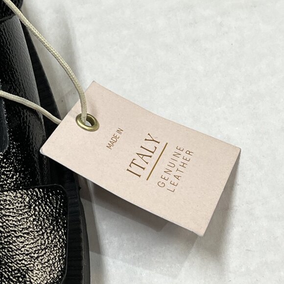 Christian Di Riccio Sandal Womens 8 Black Leather Adjustable Double Buckle Slide - Picture 2 of 8